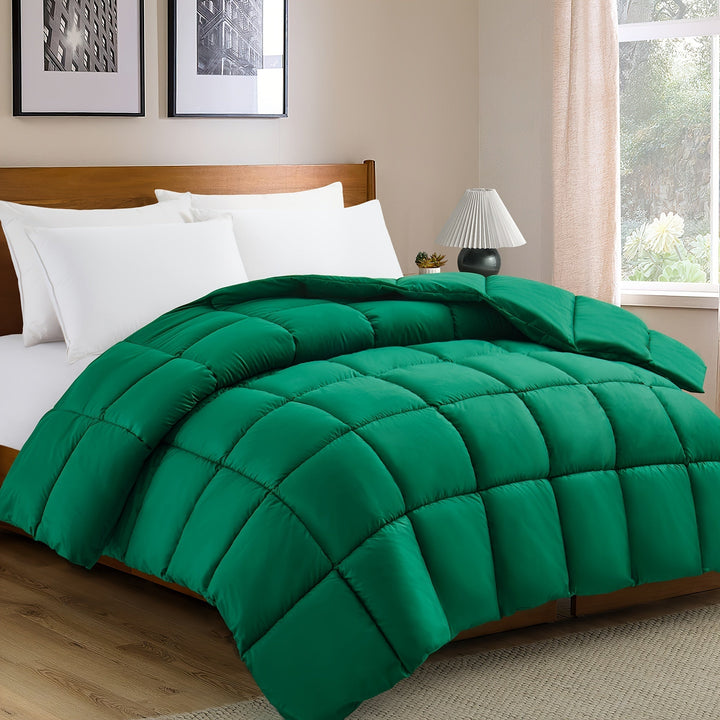 Couette Matelassée Ultra Douce 220x240 – Chaude et Réversible pour Toutes les Saisons 4