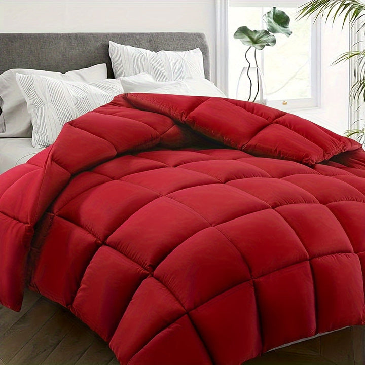 Couette Matelassée Ultra Douce 220x240 – Chaude et Réversible pour Toutes les Saisons 7
