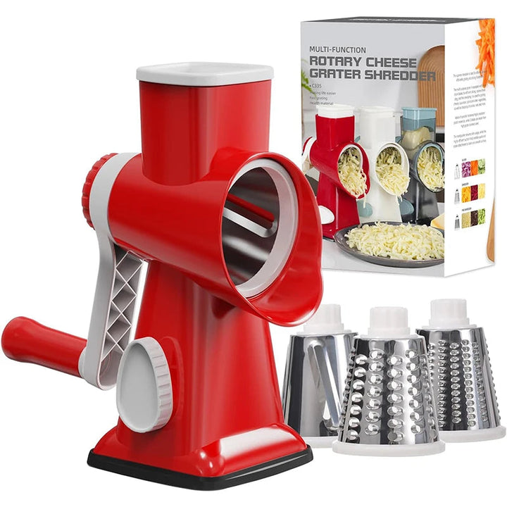 Coupe-fromage Rotatif 3 en 1 – Ustensile de Cuisine Pratique pour Fromage, Légumes et Noix, Matériel de Cuisine Durable et Ergonomique 6