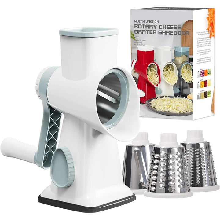 Coupe-fromage Rotatif 3 en 1 – Ustensile de Cuisine Pratique pour Fromage, Légumes et Noix, Matériel de Cuisine Durable et Ergonomique 7