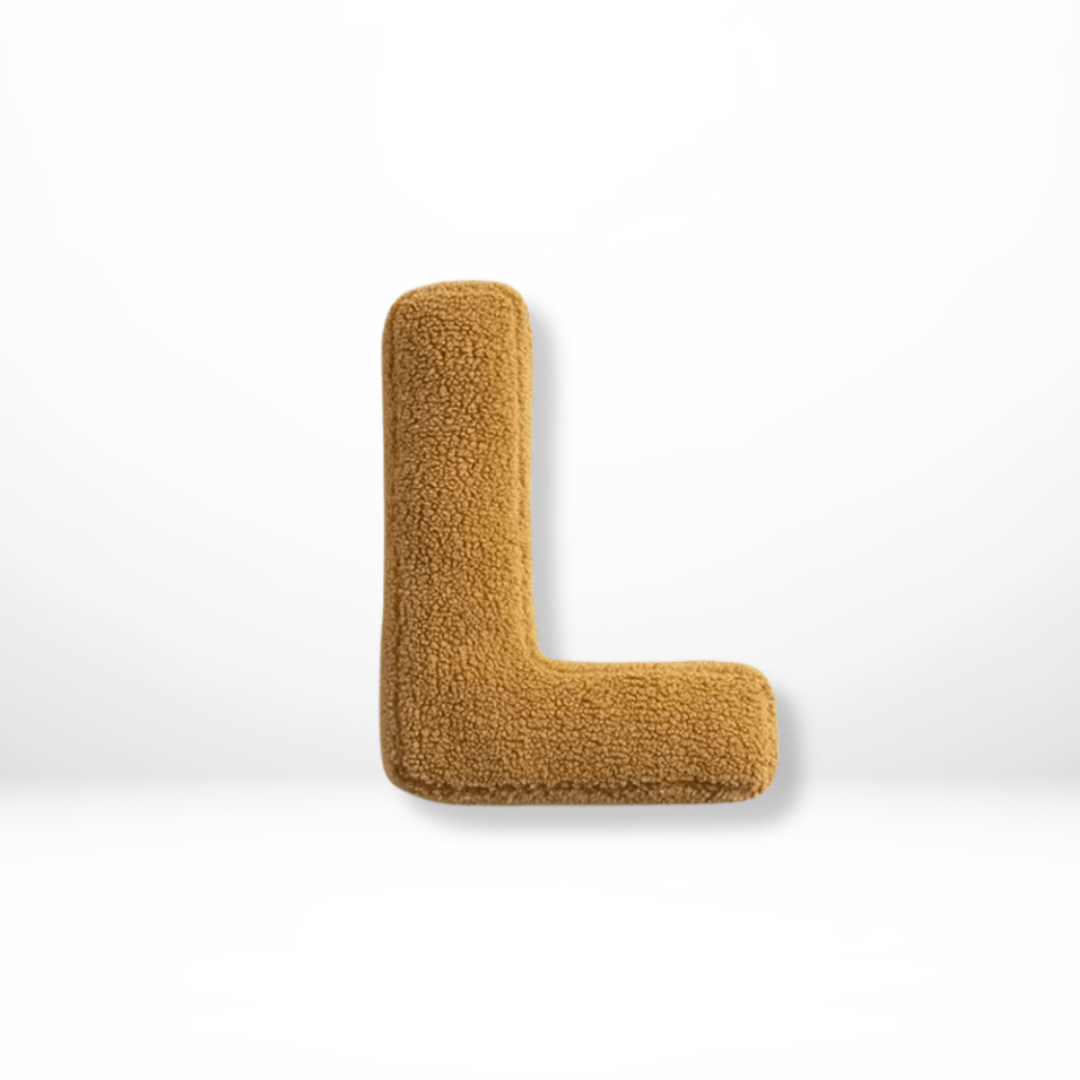 Coussin Décoratif en Coton Imprimé Alphabet pour Canapé – Design Moderne et Personnalisable, 30 x 35 cm 17