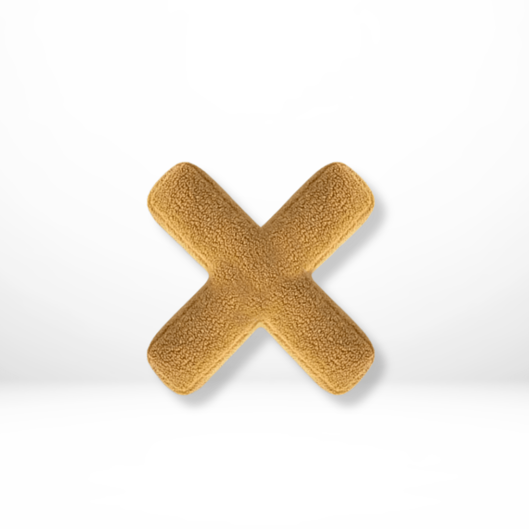 Coussin Décoratif en Coton Imprimé Alphabet pour Canapé – Design Moderne et Personnalisable, 30 x 35 cm 19