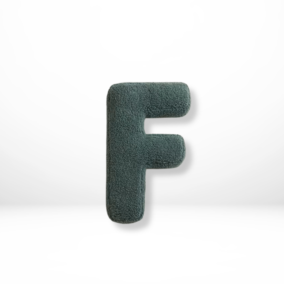 Coussin Décoratif en Coton Imprimé Alphabet pour Canapé – Design Moderne et Personnalisable, 30 x 35 cm 22