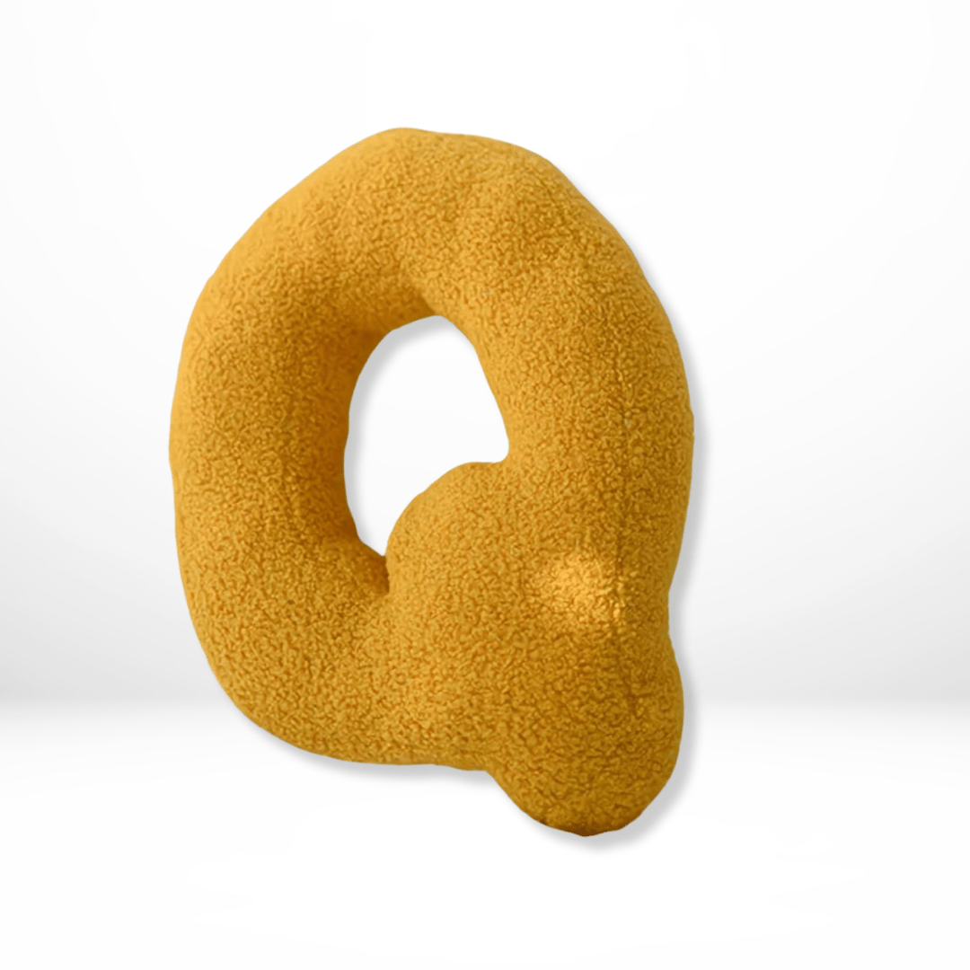 Coussin Décoratif en Coton Imprimé Alphabet pour Canapé – Design Moderne et Personnalisable, 30 x 35 cm 23