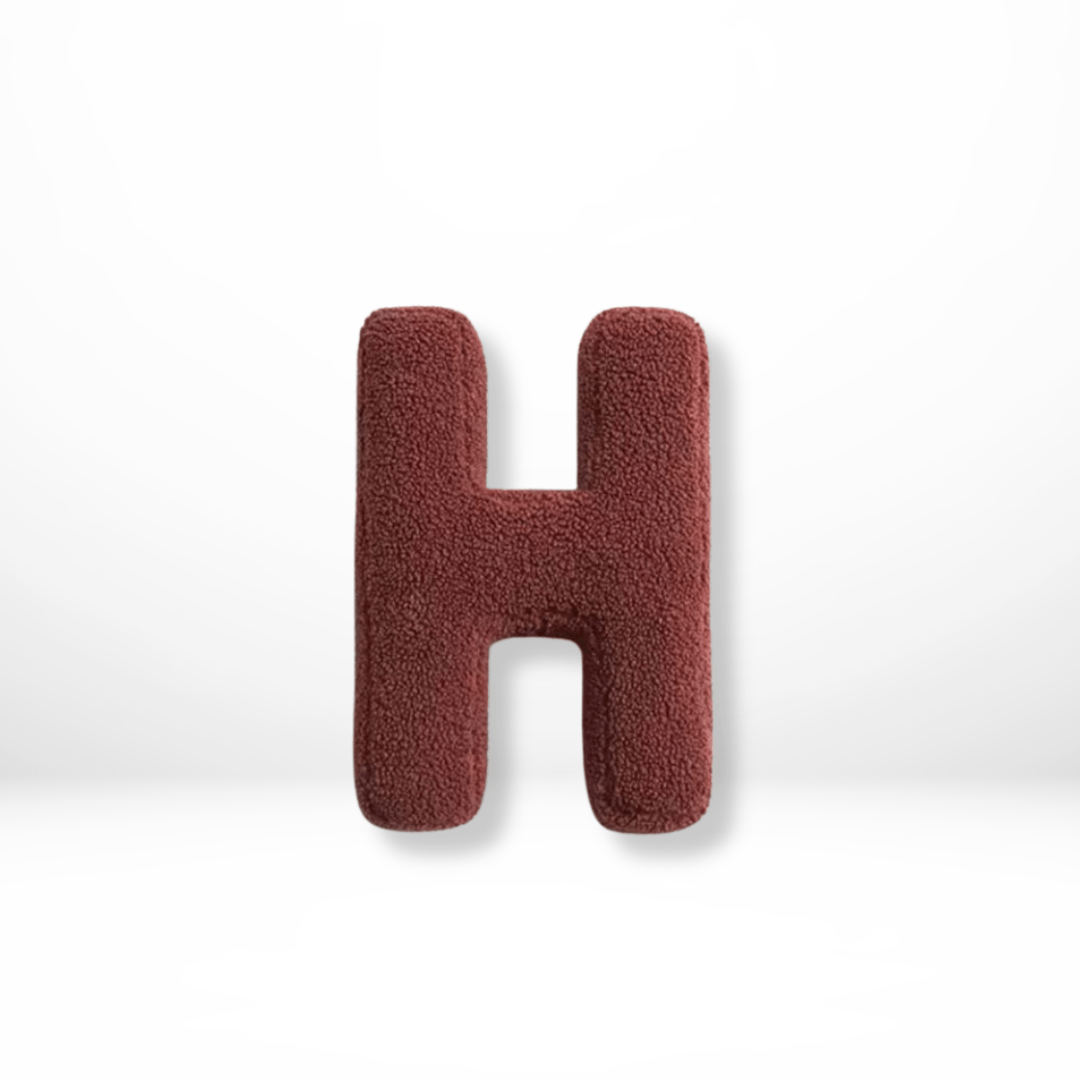 Coussin Décoratif en Coton Imprimé Alphabet pour Canapé – Design Moderne et Personnalisable, 30 x 35 cm 29