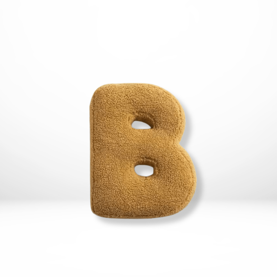 Coussin Décoratif en Coton Imprimé Alphabet pour Canapé – Design Moderne et Personnalisable, 30 x 35 cm 5