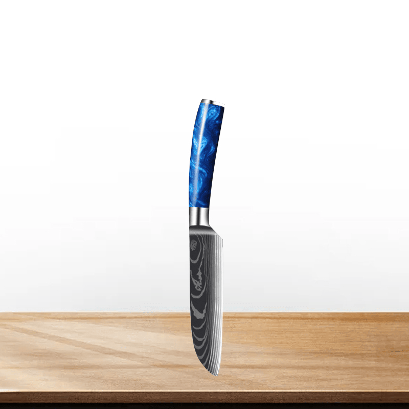 Couteau de Chef Japonais en Acier Inoxydable – Précision et Polyvalence pour Viande et Pain 3