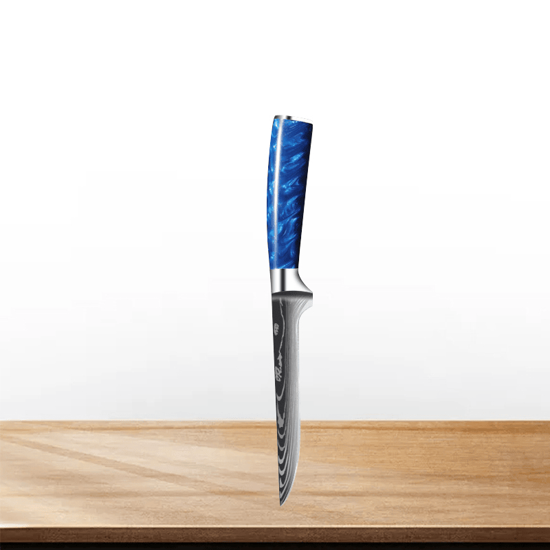 Couteau de Chef Japonais en Acier Inoxydable – Précision et Polyvalence pour Viande et Pain 4