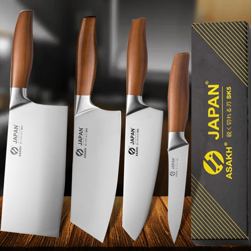 Couteau de Cuisine Santoku Professionnel en Acier Inoxydable – Lame Polyvalente pour Viande, Poisson et Légumes 1