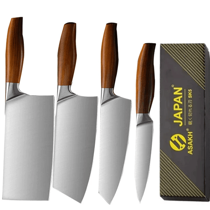 Couteau de Cuisine Santoku Professionnel en Acier Inoxydable – Lame Polyvalente pour Viande, Poisson et Légumes 11