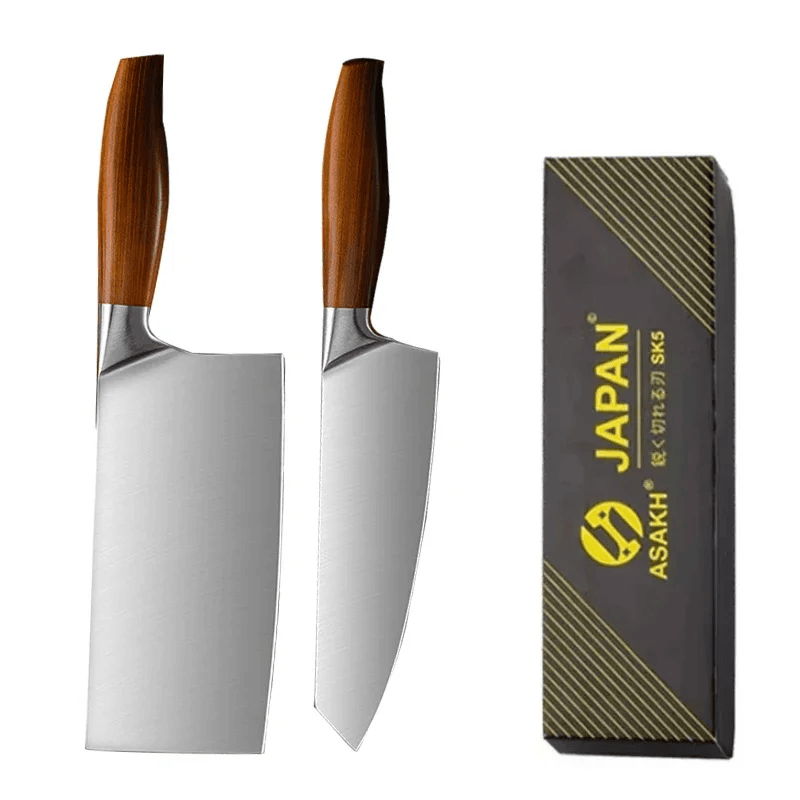 Couteau de Cuisine Santoku Professionnel en Acier Inoxydable – Lame Polyvalente pour Viande, Poisson et Légumes 13