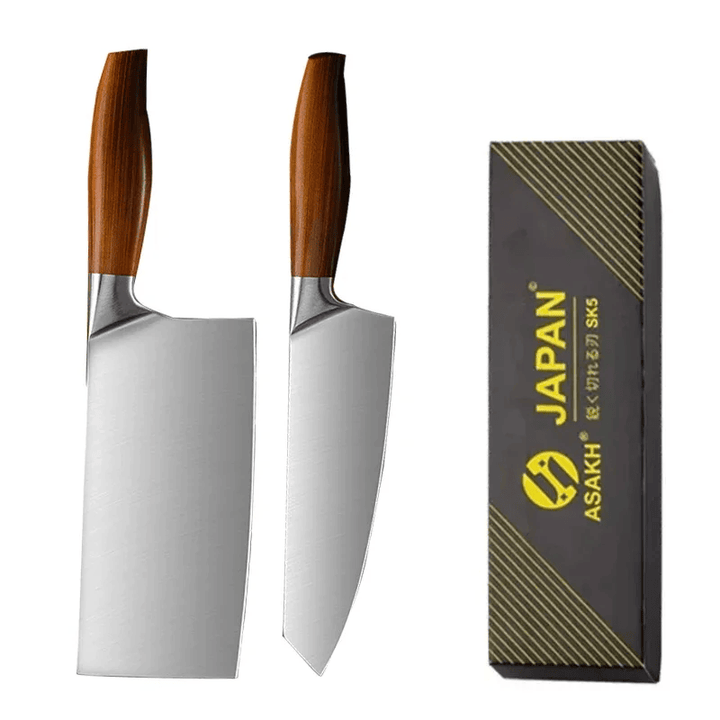 Couteau de Cuisine Santoku Professionnel en Acier Inoxydable – Lame Polyvalente pour Viande, Poisson et Légumes 13