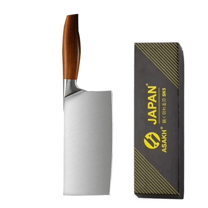 Couteau de Cuisine Santoku Professionnel en Acier Inoxydable – Lame Polyvalente pour Viande, Poisson et Légumes 7
