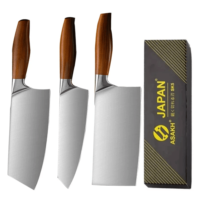 Couteau de Cuisine Santoku Professionnel en Acier Inoxydable – Lame Polyvalente pour Viande, Poisson et Légumes 9