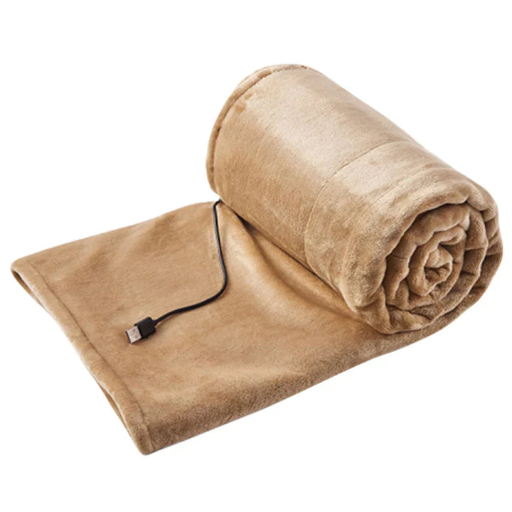 Couverture Chauffante USB Douce 3 Réglages de Température 99x79 cm – Confort Optimal à Domicile et en Déplacement 3