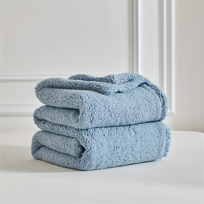 Couverture Polaire Ultra Chaude Réversible en Sherpa – Douceur et Confort pour Toutes les Saisons, Lavable en Machine 10