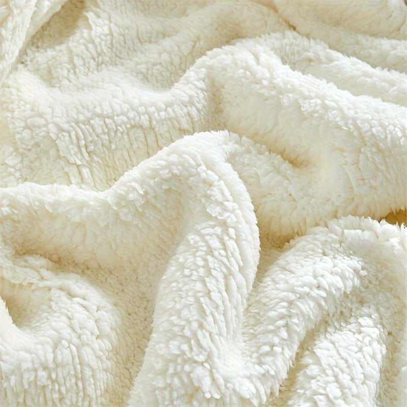 Couverture Polaire Ultra Chaude Réversible en Sherpa – Douceur et Confort pour Toutes les Saisons, Lavable en Machine 11