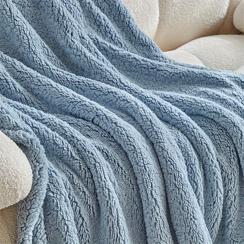 Couverture Polaire Ultra Chaude Réversible en Sherpa – Douceur et Confort pour Toutes les Saisons, Lavable en Machine 4