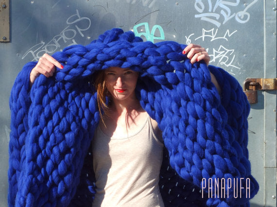 Couverture en Laine Tissée à la Main – Douceur et Élégance Scandinave 14