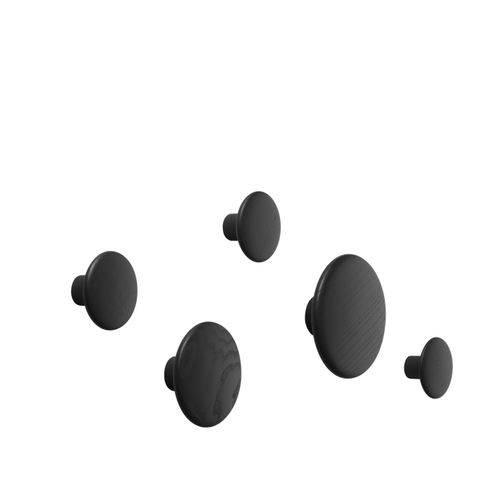 Crochets en Bois Design Moderne – Lot de 5 en Chêne et Noyer pour Décoration Intérieure, Éléments Personnalisables 11