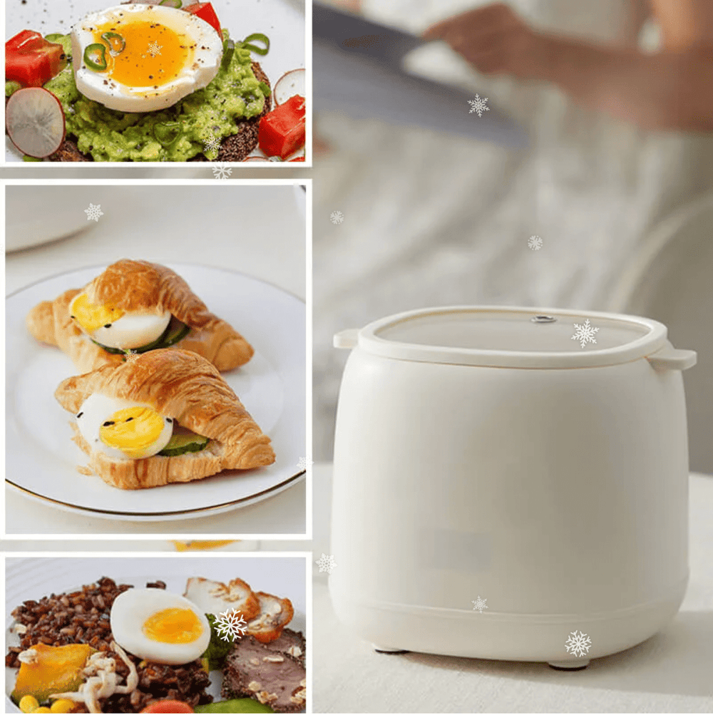 Cuiseur à Œufs Intelligent avec 6 Modes de Cuisson – Préparez des Œufs Parfaits à la Coque ou Durs 1