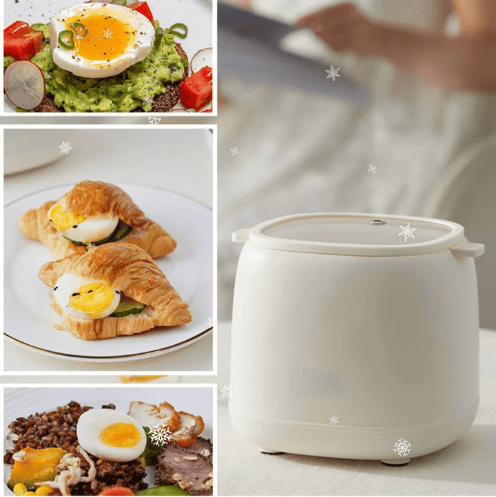 Cuiseur à Œufs Intelligent avec 6 Modes de Cuisson – Préparez des Œufs Parfaits à la Coque ou Durs 1