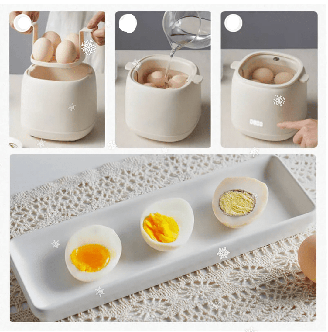 Cuiseur à Œufs Intelligent avec 6 Modes de Cuisson – Préparez des Œufs Parfaits à la Coque ou Durs 2