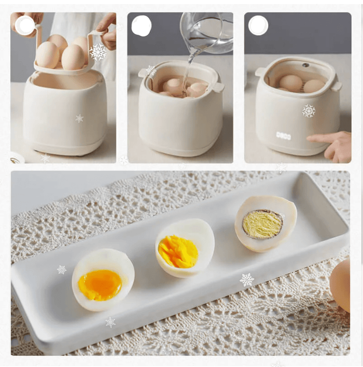 Cuiseur à Œufs Intelligent avec 6 Modes de Cuisson – Préparez des Œufs Parfaits à la Coque ou Durs 2