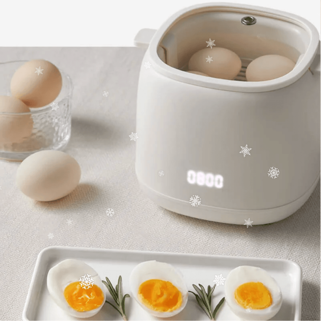 Cuiseur à Œufs Intelligent avec 6 Modes de Cuisson – Préparez des Œufs Parfaits à la Coque ou Durs 4