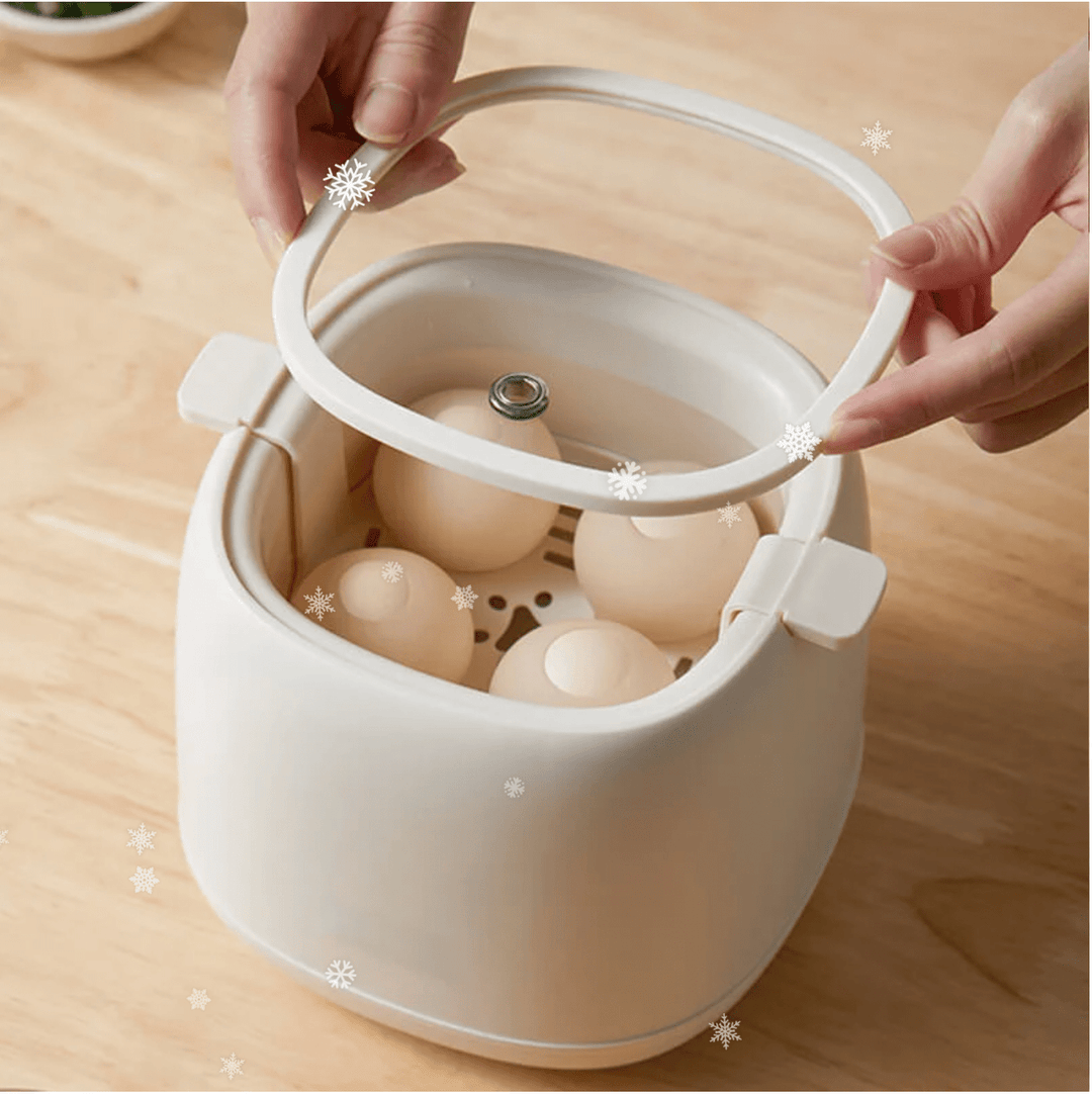 Cuiseur à Œufs Intelligent avec 6 Modes de Cuisson – Préparez des Œufs Parfaits à la Coque ou Durs 5