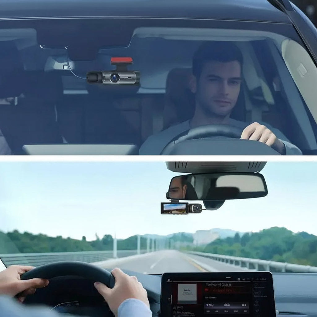 Autokamera Auta Full HD 1080P Duální Kamera