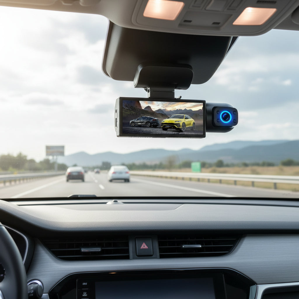 Autokamera Auta Full HD 1080P Duální Kamera