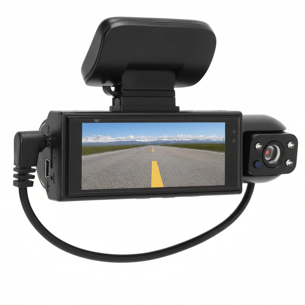 Autokamera Auta Full HD 1080P Duální Kamera