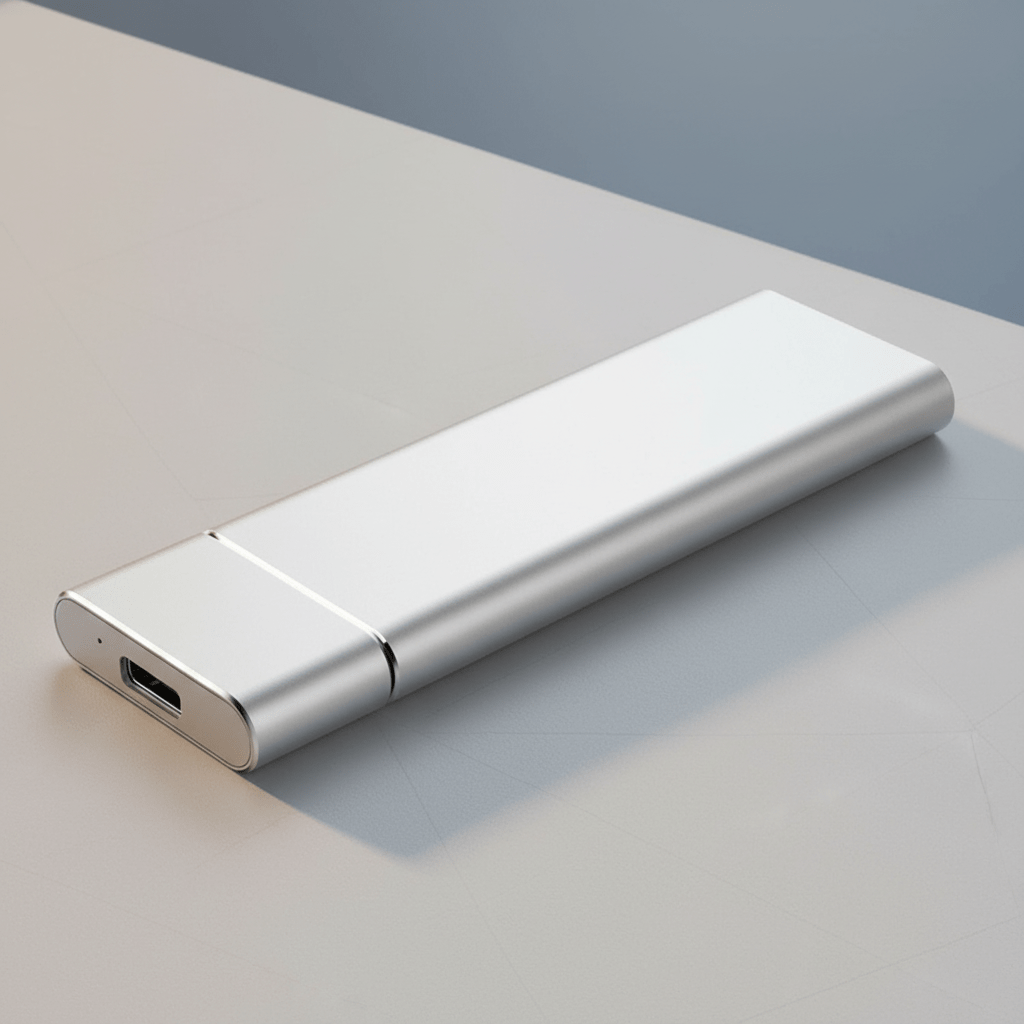 Externe tragbare Festplatte USB-Speicher Dateisicherung