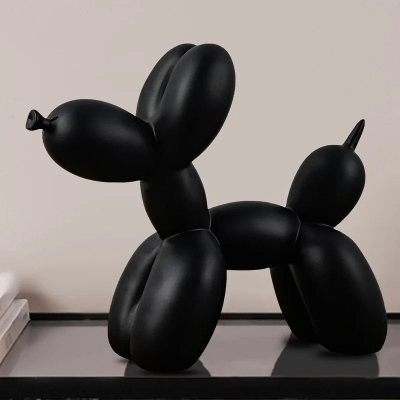 Décoration de Table Scandinave en Résine - Chien Ballon Moderne, Design Amusant et Durable pour Intérieur 3