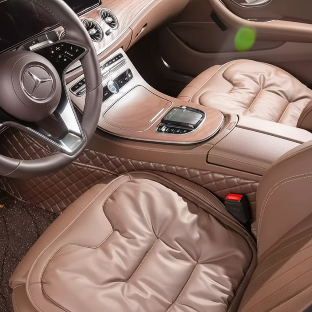 Car Seat Cushion Memory Foam Breathable Support Driving Comfort