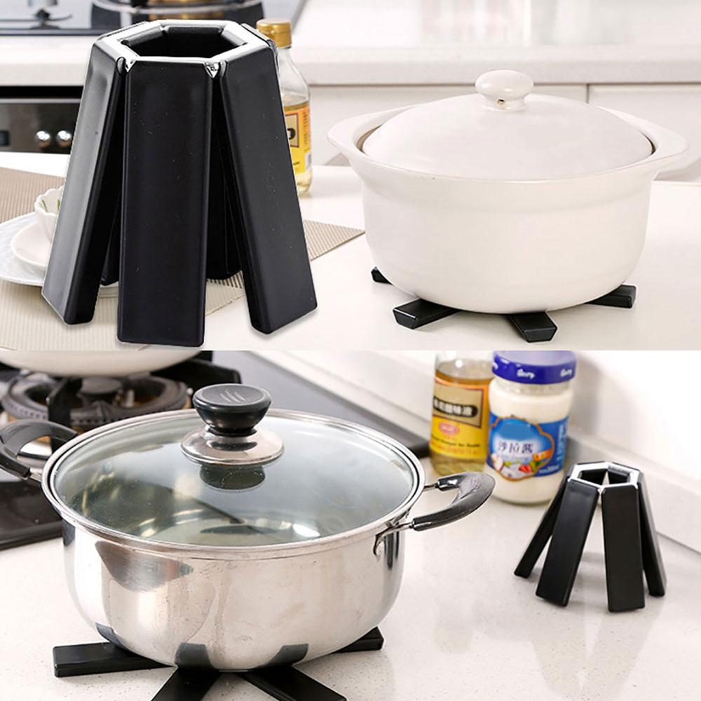 Dessous de Verre Pliable Résistant à la Chaleur – Compact et Facile à Nettoyer, Idéal pour Cuisine et Table 2