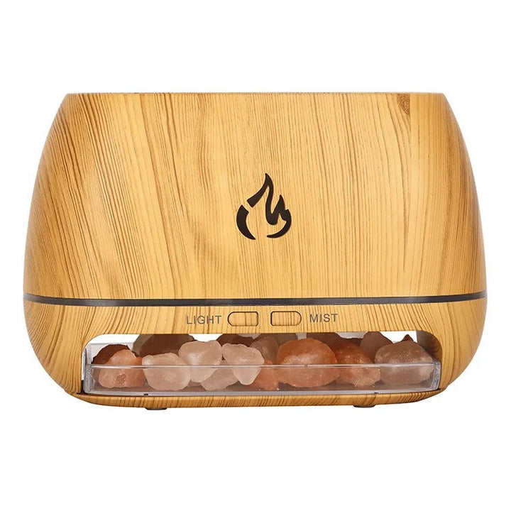 Diffuseur de Sel de l'Himalaya Rechargeable avec Changement de Couleur – Utilisation Sans Fil 2