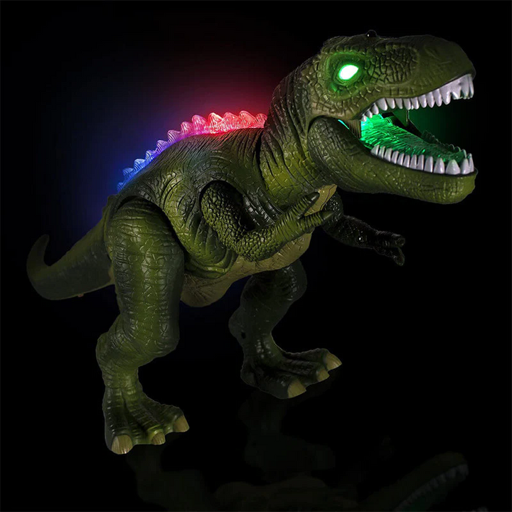 Dinosaure Télécommandé Interactif Marchant et Rugissant – Jouet Dinosaure pour Enfants avec Effets Lumineux et Sons Authentiques 3