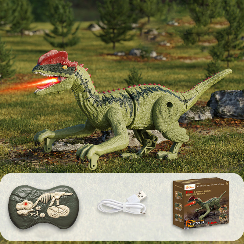 Dinosaure Télécommandé avec Effet Brouillard et Sons Réalistes – Jouet Préhistorique 11
