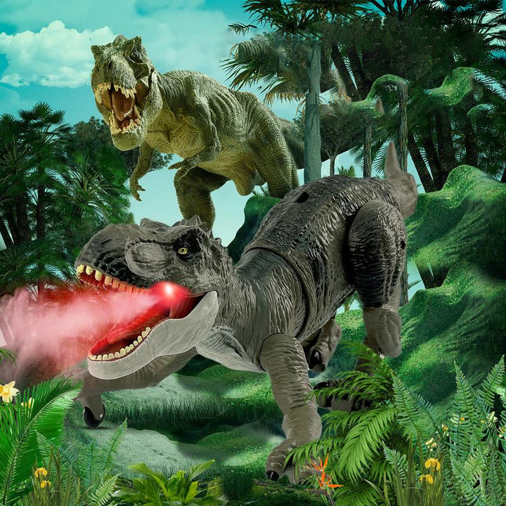 Dinosaure Télécommandé avec Effet Brouillard et Sons Réalistes – Jouet Préhistorique 8