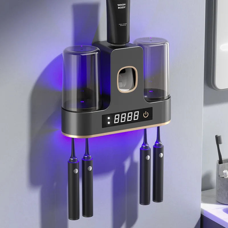 Distributeur de Brosse à Dents UV avec Dosage Automatique – Hygiène Bucco-Dentaire et Stérilisation Avancée 0