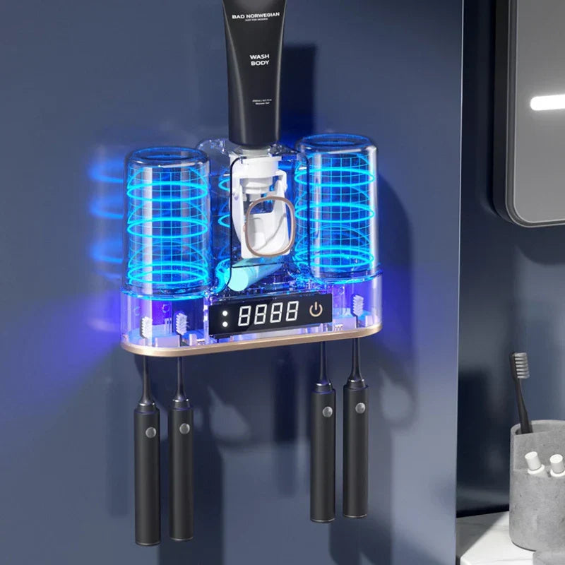 Distributeur de Brosse à Dents UV avec Dosage Automatique – Hygiène Bucco-Dentaire et Stérilisation Avancée 2