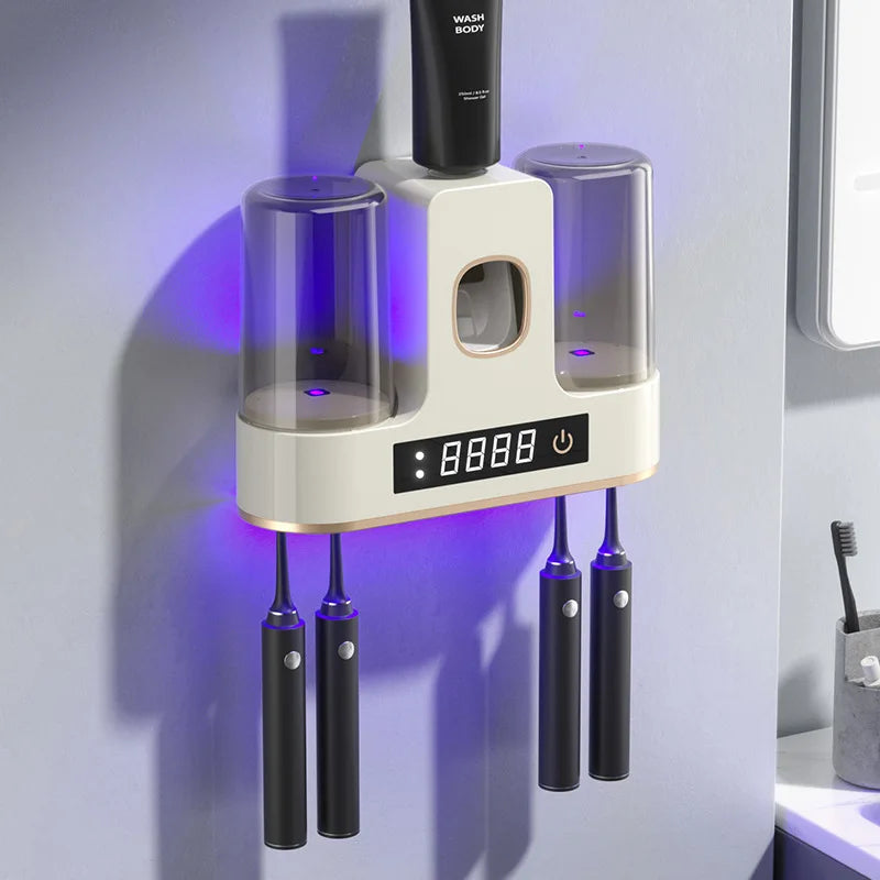 Distributeur de Brosse à Dents UV avec Dosage Automatique – Hygiène Bucco-Dentaire et Stérilisation Avancée 4