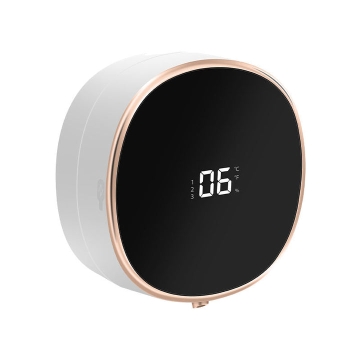 Distributeur de Savon Automatique Mural en Plastique Noir - Design Moderne avec Capteur pour Mains Libres et Hygiène Pratique 2