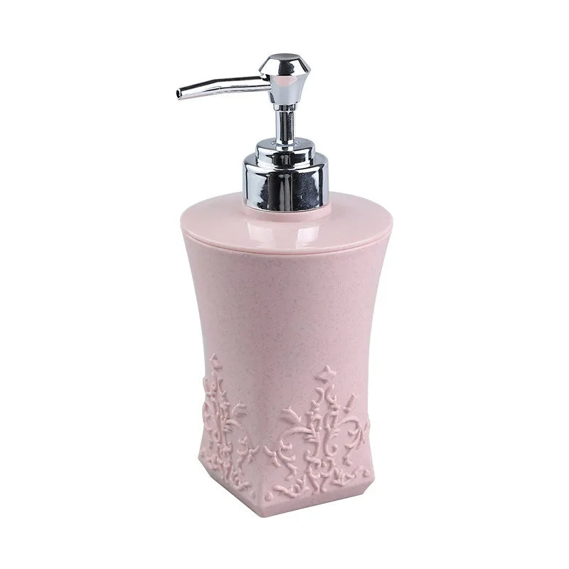 Distributeur de Savon Mural en Vitrail – Pompe Manuelle pour Savon Liquide, Élégant et Pratique pour Salle de Bain 0