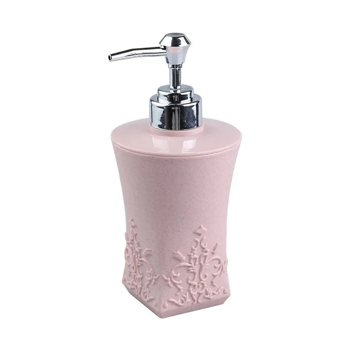 Distributeur de Savon Mural en Vitrail – Pompe Manuelle pour Savon Liquide, Élégant et Pratique pour Salle de Bain 0