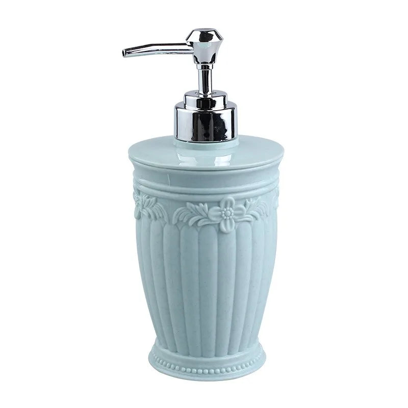 Distributeur de Savon Mural en Vitrail – Pompe Manuelle pour Savon Liquide, Élégant et Pratique pour Salle de Bain 8