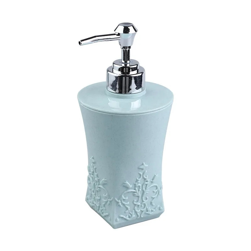 Distributeur de Savon Mural en Vitrail – Pompe Manuelle pour Savon Liquide, Élégant et Pratique pour Salle de Bain 9