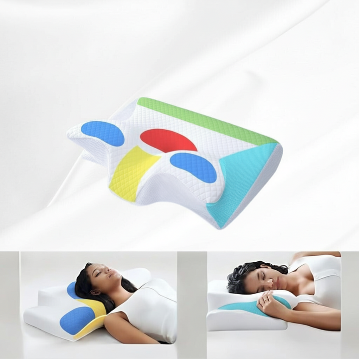 Memory Foam Kissen Nackenstütze Atmungsaktiv Contour Design